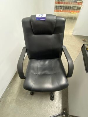 Office Chair & Mobile Cabinet (No Drawer)
