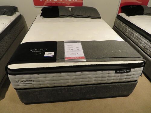 Queen Madison Times Square Classic Collection Mattress & Base
