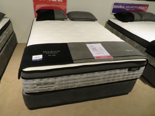 Queen Madison Waldorf Classic Collection Mattress & Base