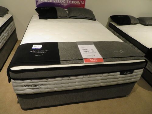 Queen Madison Grand Classic Collection Mattress & Base