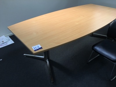 Boardroom Table, 2400 x 1200mm, Laminate