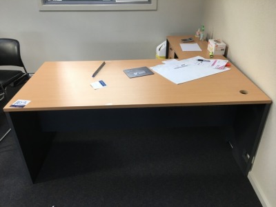 Corner Desk, 1800 x 1800mm, 5 Drawer, Laminate