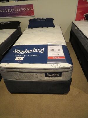 Single Slumberland Chiswick Mattress & Base