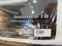 2 x Bedgear Balance Pillows 1.0 - 2