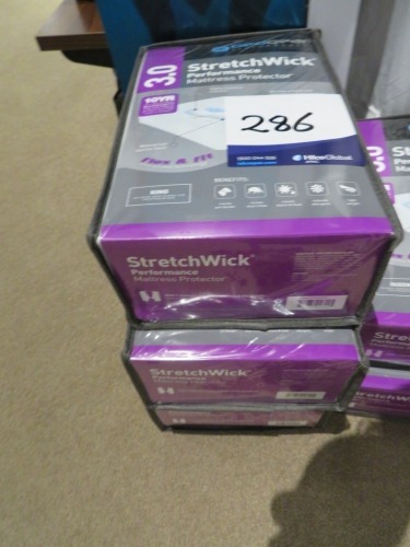 3 x Bedgear King Stretchwick Mattress Protectors 3.0