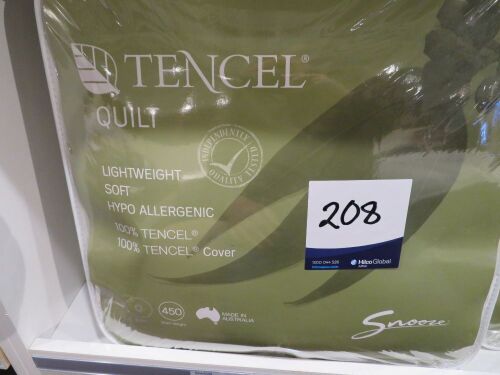 Snooze 450 gram Queen Tencel Quilt