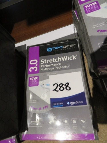1 x Bedgear Double Stretchwick Mattress Protectors 3.0