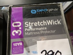 5 x Bedgear King Single Stretchwick Mattress Protectors 3.0 - 2