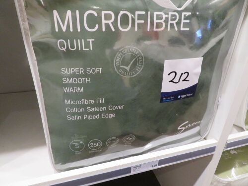 Snooze 250 gram Single Microfibre Quilt