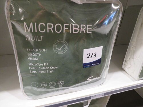 Snooze 250 gram Single Microfibre Quilt