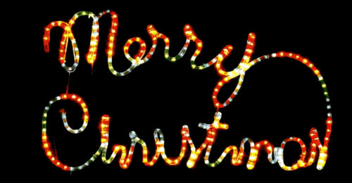 "Merry Christmas" (Multi-Colour) (XM8-1408) 185 x 95cm