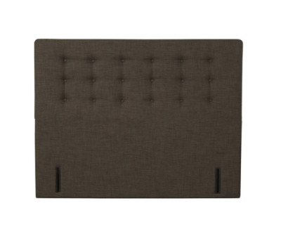 Queen Slumberland Square Button Headboard in Graphite