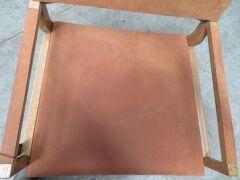 1 x Timothy Oulton Milano Chair, Oak Timber Frame - 7