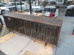 1 x Coco Republic Decorative Timber Sideboard - 3