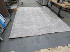 1 x Floor Rug, Grey toning's, 3250 x 2500mm "Sold As Is" - 2