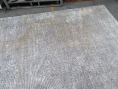 1 x Floor Rug, Cream & Black Stripe toning's, 3470 x 2460mm - 6