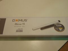DOMUS 'Mirror 15' LED Wall Light - Black. 20Watt. 120 Degree Beam Angle