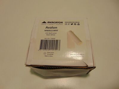 MERCATOR 'Avalon' LED Wall Lamp - Matt White - 3W