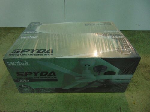 Ventair Spyda 1250mm Ceiling Fan - Titanium
