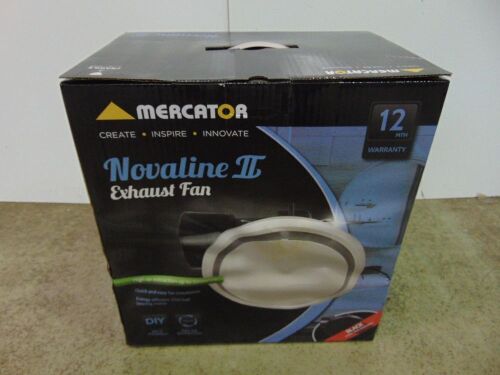 Mercator 'Novaline II' Exhaust Fan Round 290 - Silver Facia