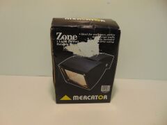Mercator 'Zone' Single 150W Halogen Exterior Light - Black