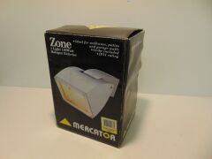 Mercator 'Zone' Single 150W Halogen Exterior Light - Beige