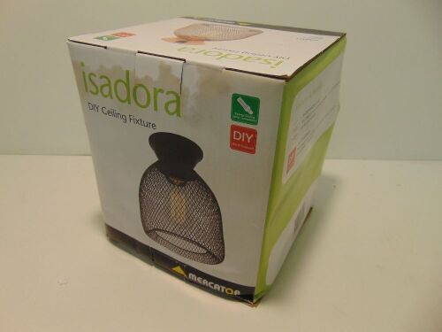 Mercator "Isadora" DIY Ceiling Fixture - Black