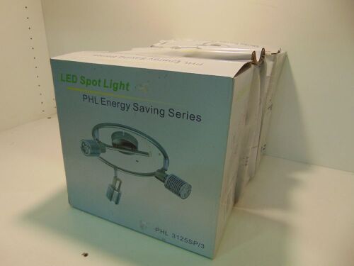 3 x "PHL Energy Saving Series" LED SpotLight - Silver