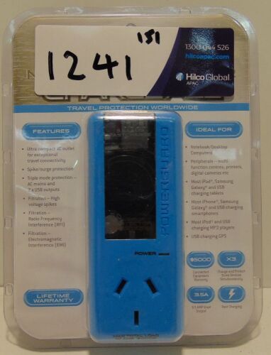 POWERGUARD 'Charge All' Notebook Protector - Blue - PGEJ3501U