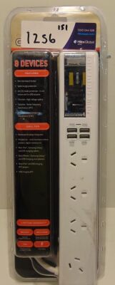 POWERGUARD 'Charge All 4' Computer Surge Protector - White -PGJW4008W