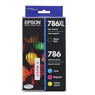 EPSON 786XL Printer Ink Bundle - 1 x Black, 1 x Cyan, 1 x Magenta