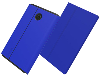 2 x INCIPIO 'Faraday' Microsoft Surface Folio Case with magnetic closure - Cobalt Blue