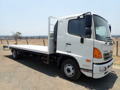 2016 Hino FD500, 7JL-1124 Tray Body Truck (Location: Haigslea, QLD)