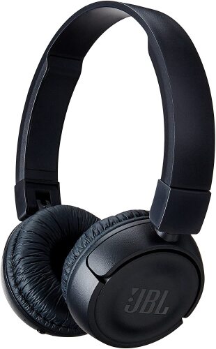 JBL on ear wireless headphones- black