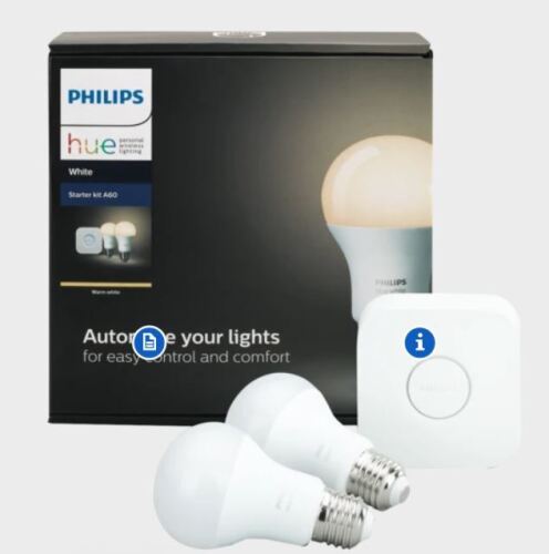 Philips HUE White A19 Starter Kit