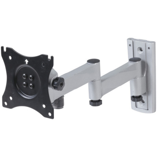 LCD Monitor Swing Arm Wall Bracket with Two Slide-In Locking Plates x 3 Pack