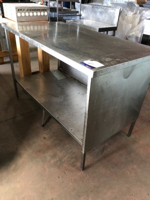 Stainless Steel Bench & Shelf
