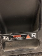 2 x EV Wedge Speaker Boxes - 12