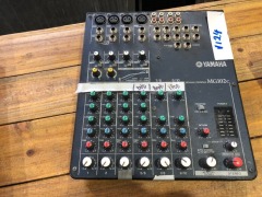 Yamaha Mixing Console, Model: MG102L, 10 Input Stereo Mixer with Compression