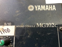 Yamaha Mixing Console, Model: MG102L, 10 Input Stereo Mixer with Compression - 2