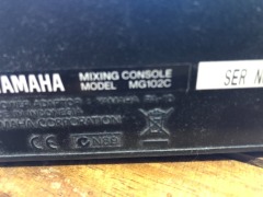 Yamaha Mixing Console, Model: MG102L, 10 Input Stereo Mixer with Compression - 4