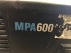 JBL MPA 600 Professional Amplifier - 3