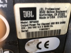 JBL MPA 600 Professional Amplifier - 6