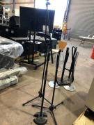 3 x Assorted Microphone Stands - 2