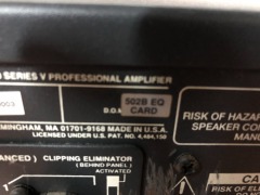 Bose 1800 Series V Professional Amplifier - 5