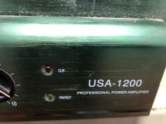 Peak Audio USA 1600 Professional Power Amplifier - 3