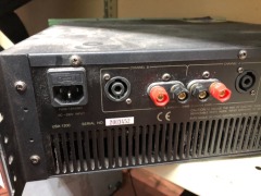 Peak Audio USA 1600 Professional Power Amplifier - 7