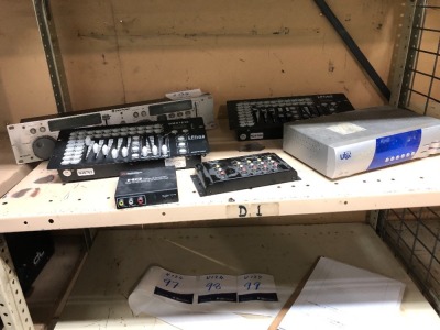 Assorted Video/Audio Mixing components