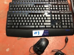 8 x Assorted Personal Computers, Keyboards & Mouse - 2