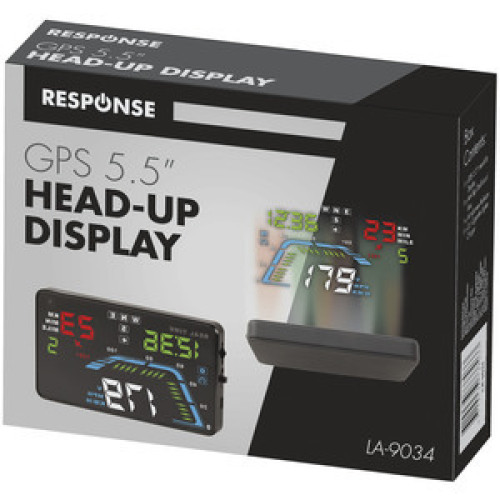 Response Multifunction 5.5`` GPS Head-Up Display - LA9034